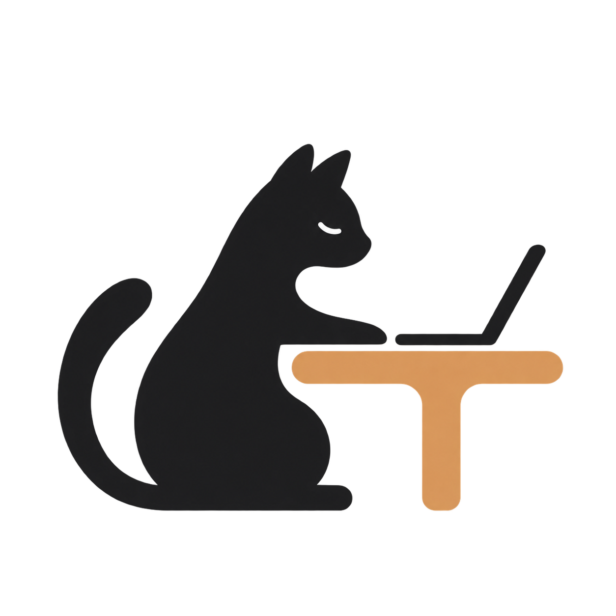 Syutoi 猫咪与书桌 Logo